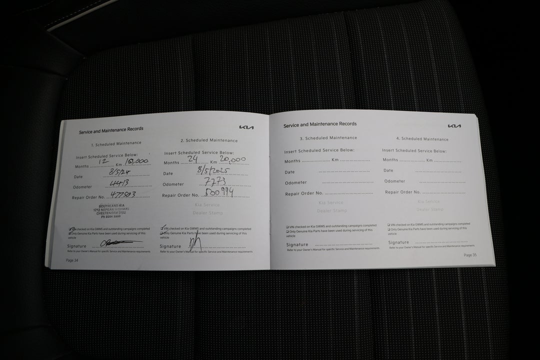 2023 Kia Rio Gt-line, Automatic, 10730 km, Service History