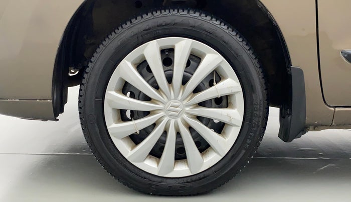 2012 Maruti Wagon R 1.0 VXI, Petrol, Manual, 81,387 km, Left Front Wheel