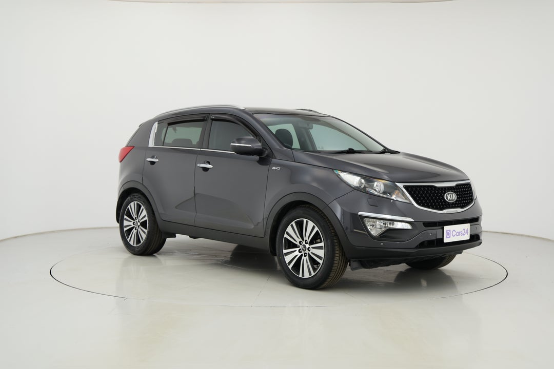 2015 Kia Sportage Platinum (AWD), Automatic, 132508 km, Right Front Diagonal (45- Degree) View