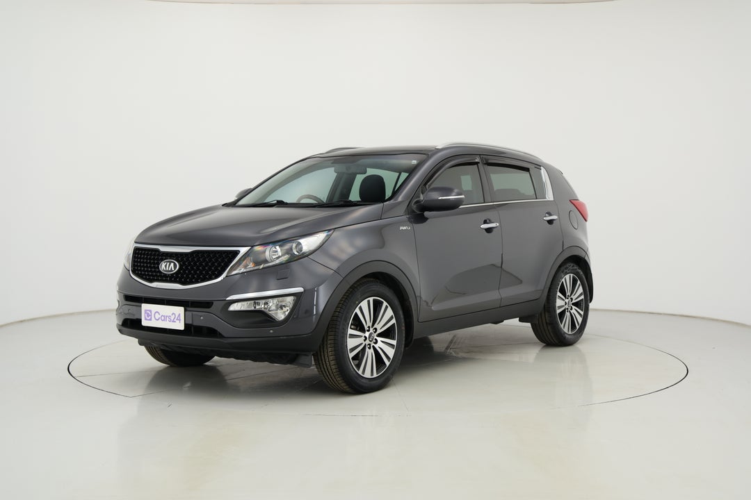 2015 Kia Sportage Platinum (AWD), Automatic, 132508 km, Left Front Diagonal (45- Degree) View