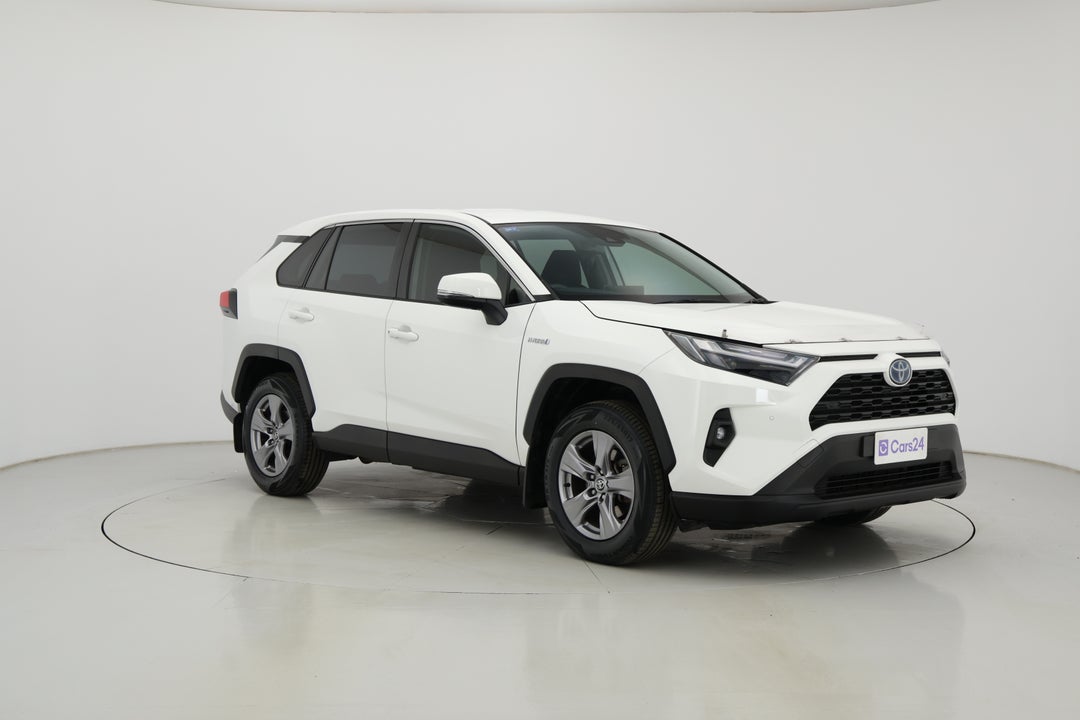 2021 Toyota RAV4 Gx (AWD) Hybrid, Automatic, 87700 km, Right Front Diagonal (45- Degree) View