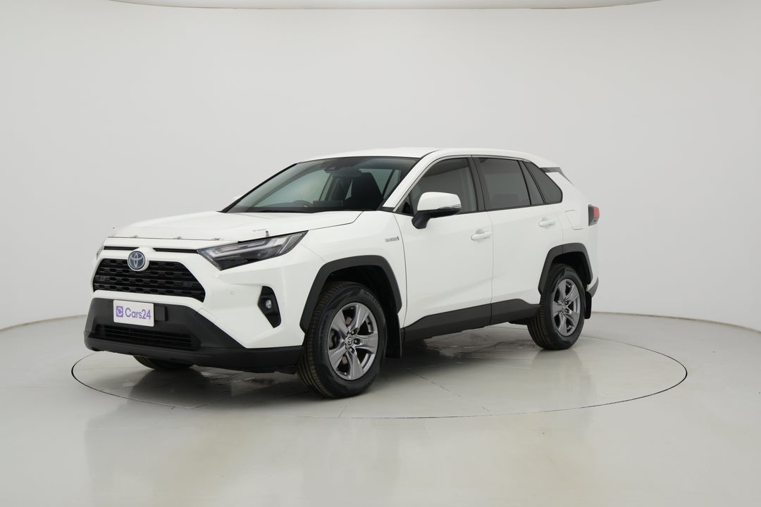 2021 Toyota RAV4 Gx (AWD) Hybrid, Automatic, 87700 km, Left Front Diagonal (45- Degree) View