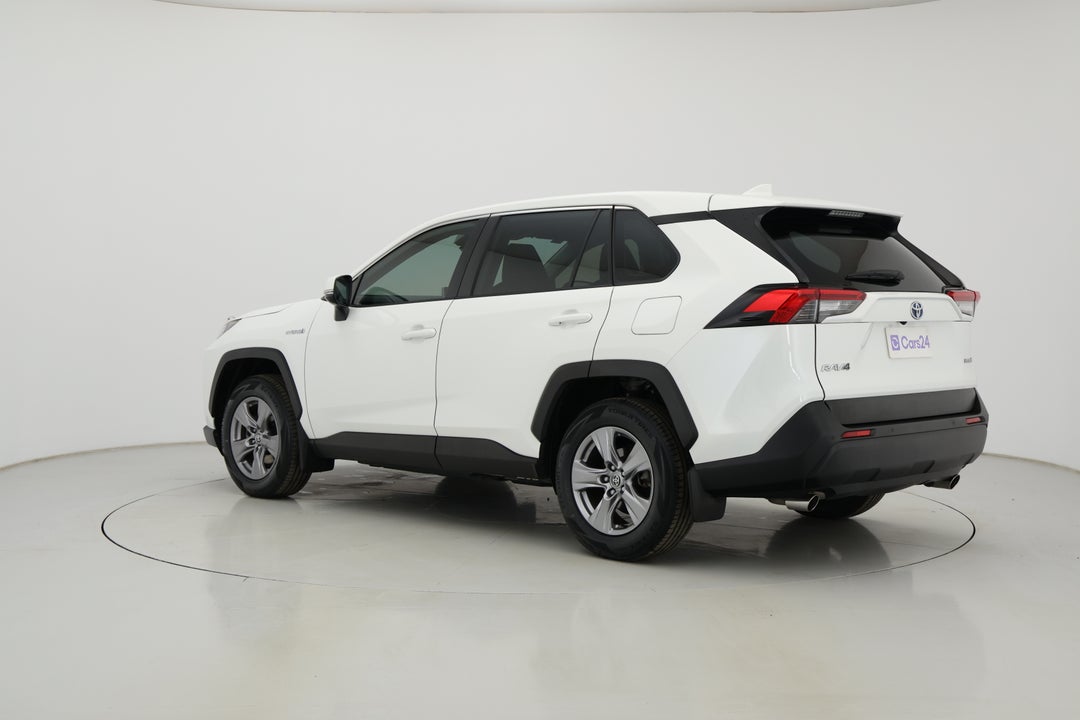 2021 Toyota RAV4 Gx (AWD) Hybrid, Automatic, 87700 km, Left Back Diagonal (45- Degree) View