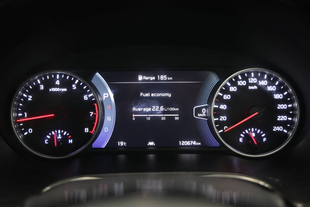2021 Kia Seltos Gt-line (AWD), Automatic, 120674 km, Odometer View