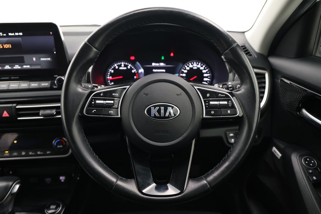 2021 Kia Seltos Gt-line (AWD), Automatic, 120674 km, Steering Wheel Close-up