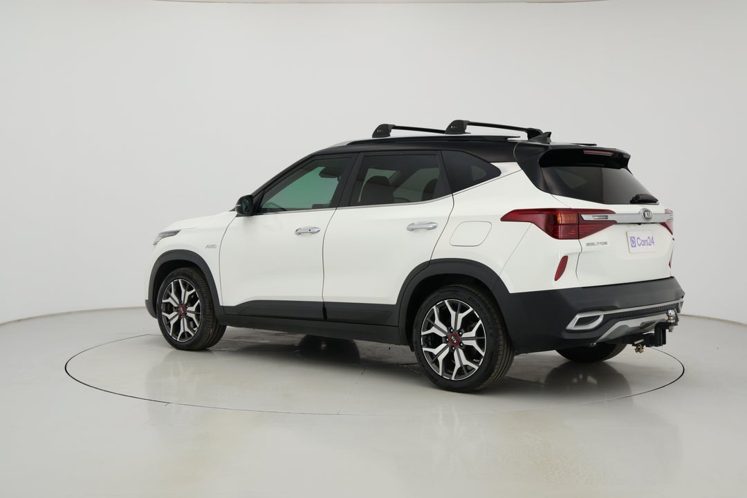 2021 Kia Seltos Gt-line (AWD), Automatic, 120674 km, Left Back Diagonal (45- Degree) View