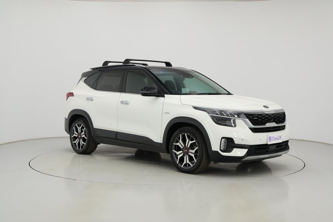 2021 Kia Seltos Gt-line (AWD), Automatic, 120674 km, Right Front Diagonal (45- Degree) View