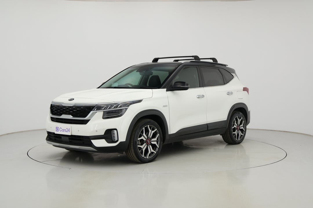 2021 Kia Seltos Gt-line (AWD), Automatic, 120674 km, Left Front Diagonal (45- Degree) View