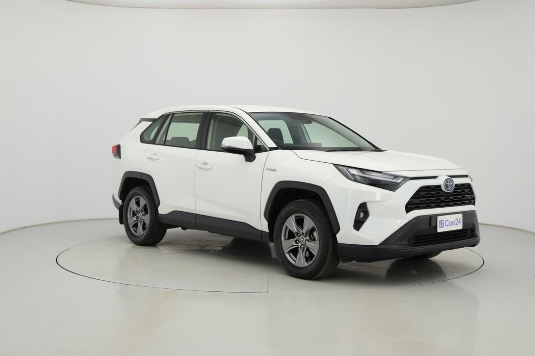 2024 Toyota RAV4 Gx (AWD) Hybr Full Size Spare, Automatic, 53650 km, Right Front Diagonal (45- Degree) View