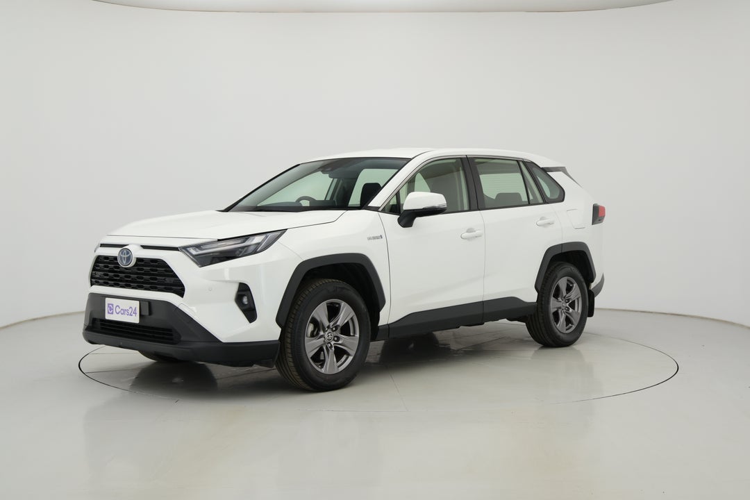 2024 Toyota RAV4 Gx (AWD) Hybr Full Size Spare, Automatic, 53650 km, Left Front Diagonal (45- Degree) View