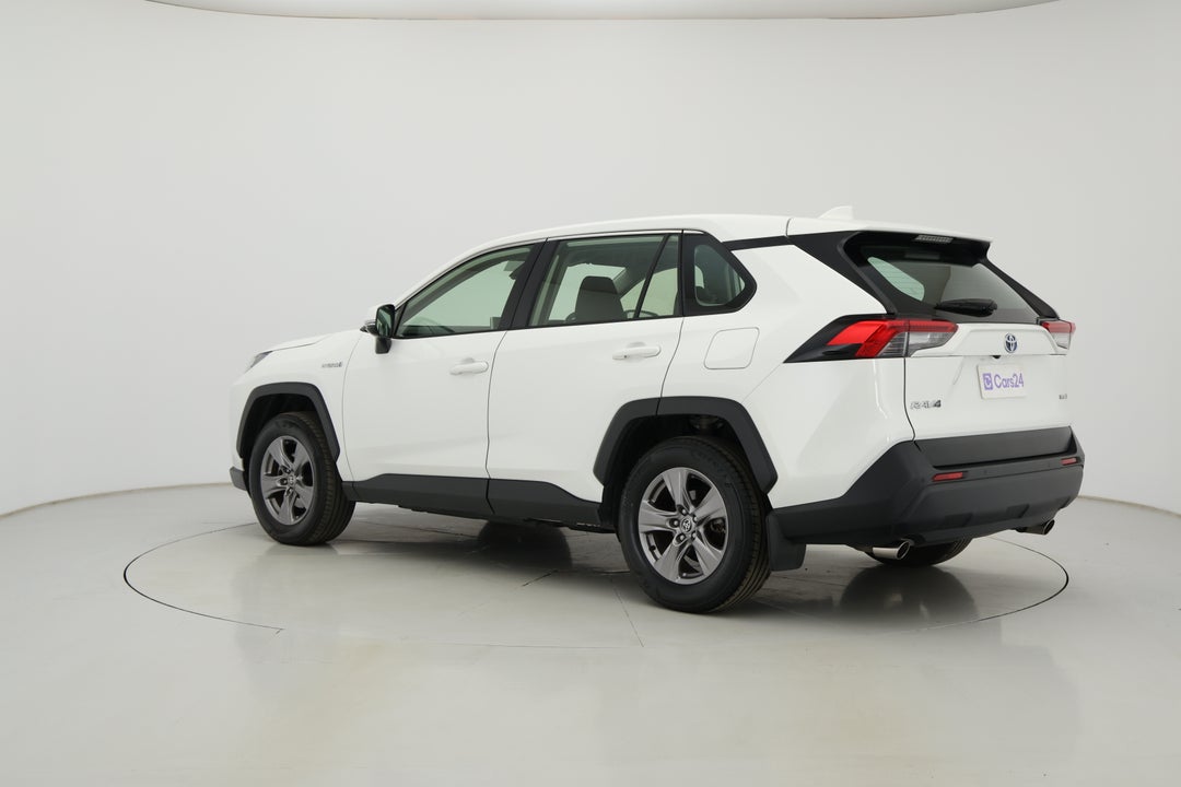2024 Toyota RAV4 Gx (AWD) Hybr Full Size Spare, Automatic, 53650 km, Left Back Diagonal (45- Degree) View