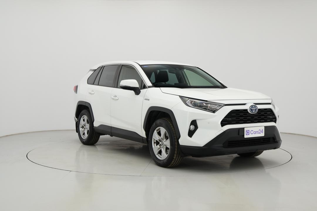 2021 Toyota RAV4 Gx (2WD) Hybrid, Automatic, 112024 km, Right Front Diagonal (45- Degree) View