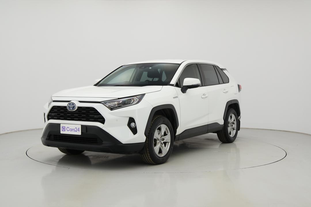 2021 Toyota RAV4 Gx (2WD) Hybrid, Automatic, 112024 km, Left Front Diagonal (45- Degree) View