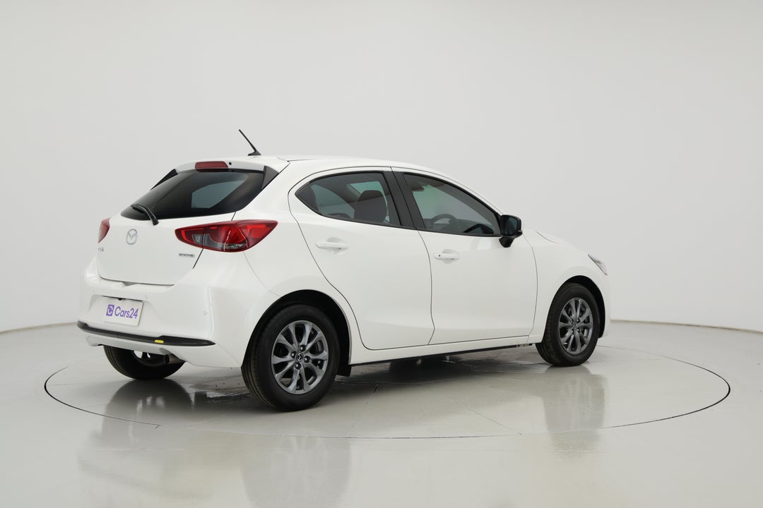 2024 Mazda 2 G15 Pure, Automatic, 12252 km, Right Back Diagonal (45- Degree) View