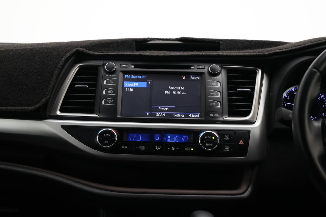 2018 Toyota Kluger Gxl (4x2), Automatic, 75402 km, Center Console