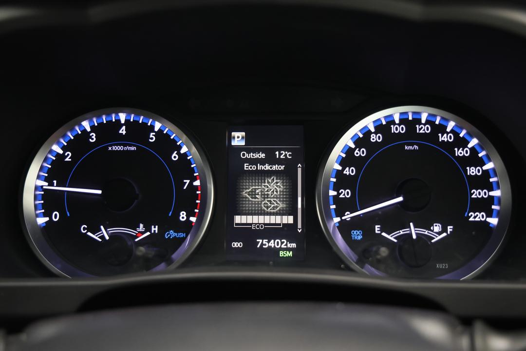 2018 Toyota Kluger Gxl (4x2), Automatic, 75402 km, Odometer View
