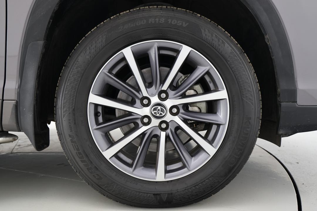 2018 Toyota Kluger Gxl (4x2), Automatic, 75402 km, Right Front Wheel
