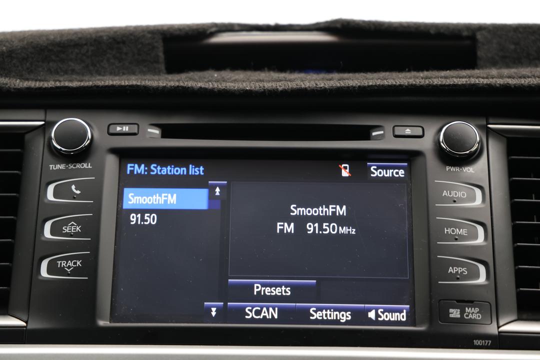 2018 Toyota Kluger Gxl (4x2), Automatic, 75402 km, Infotainment System
