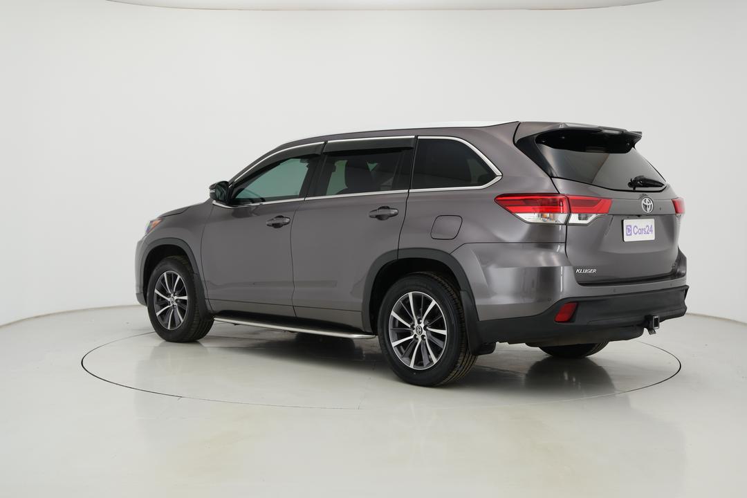 2018 Toyota Kluger Gxl (4x2), Automatic, 75402 km, Left Back Diagonal (45- Degree) View