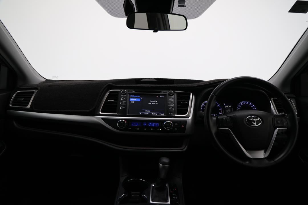 2018 Toyota Kluger Gxl (4x2), Automatic, 75402 km, Dashboard View