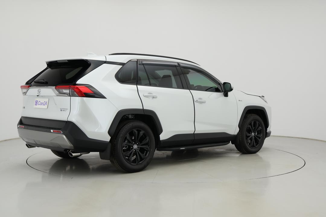 2025 Toyota RAV4 Cruiser (2WD) Hybrid, Automatic, 2410 km, Right Back Diagonal (45- Degree) View
