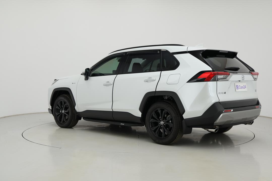 2025 Toyota RAV4 Cruiser (2WD) Hybrid, Automatic, 2410 km, Left Back Diagonal (45- Degree) View