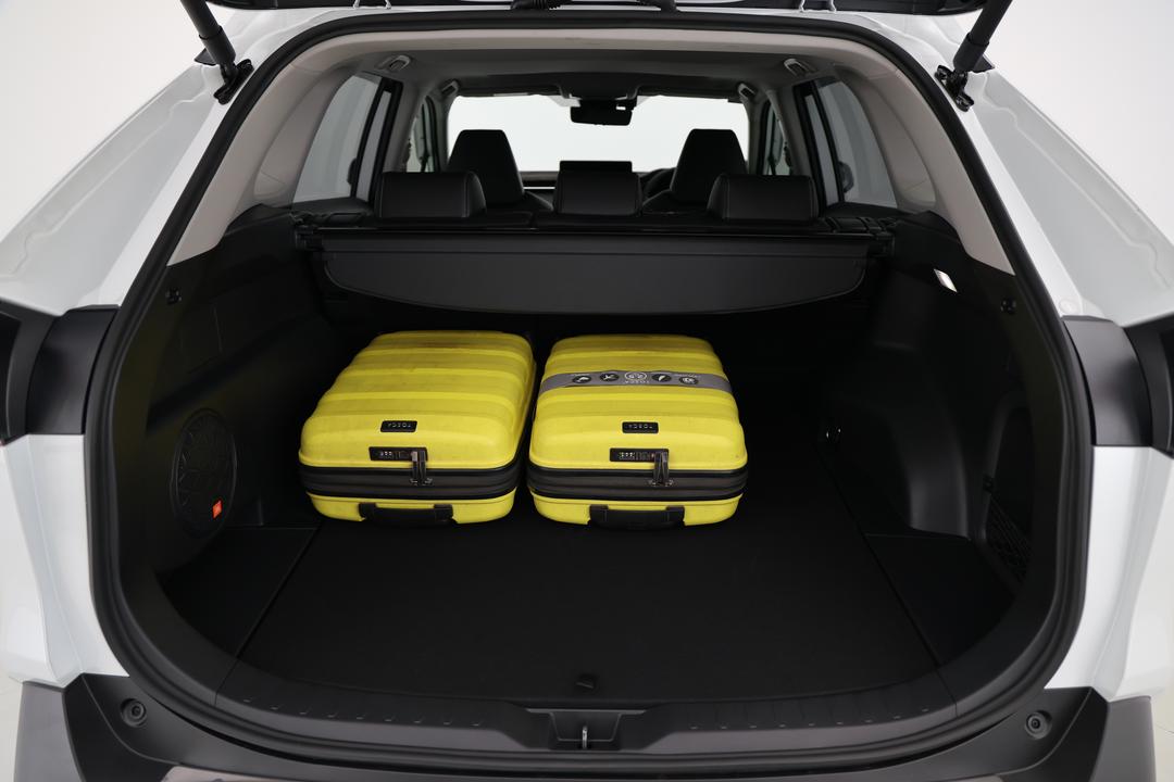 2025 Toyota RAV4 Cruiser (2WD) Hybrid, Automatic, 2410 km, Boot Inside View with Luggage
