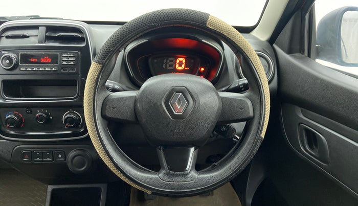 2019 Renault Kwid RXL, Petrol, Manual, 9,323 km, Steering Wheel Close Up