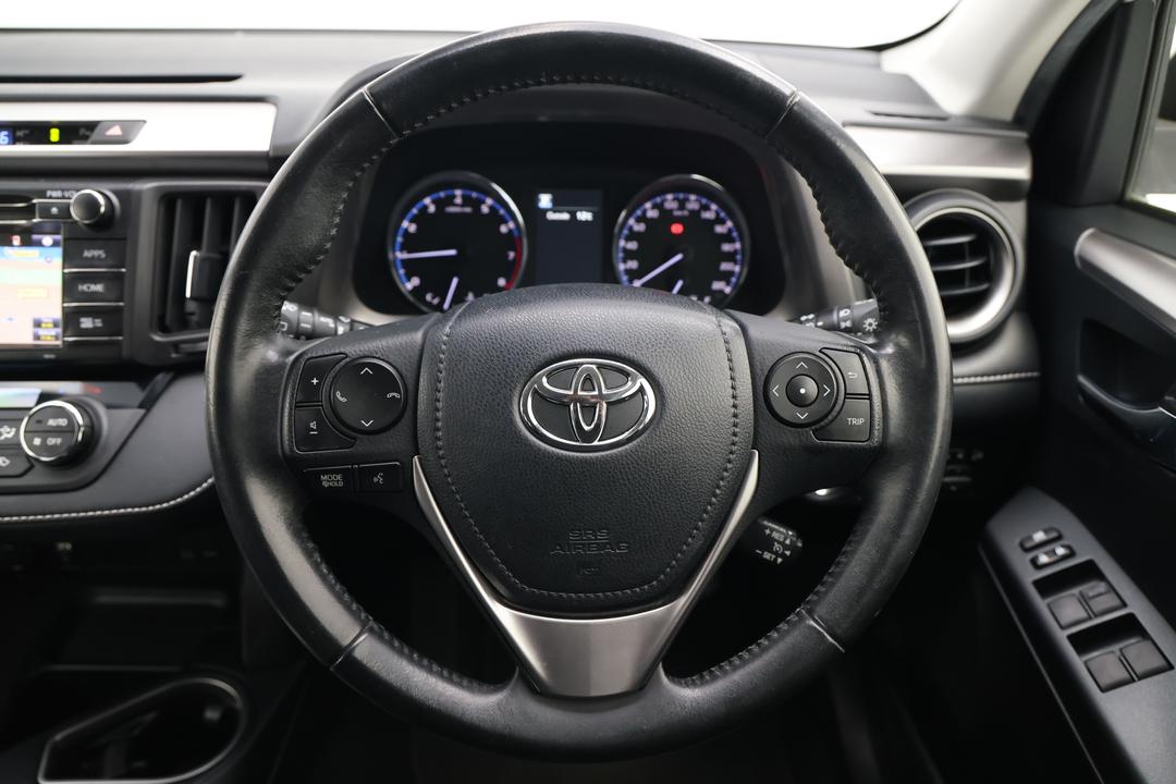 2017 Toyota RAV4 Gxl (2WD), Automatic, 76581 km, Steering Wheel Close-up