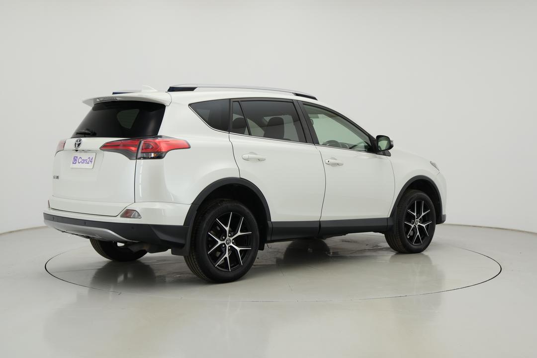 2017 Toyota RAV4 Gxl (2WD), Automatic, 76581 km, Right Back Diagonal (45- Degree) View