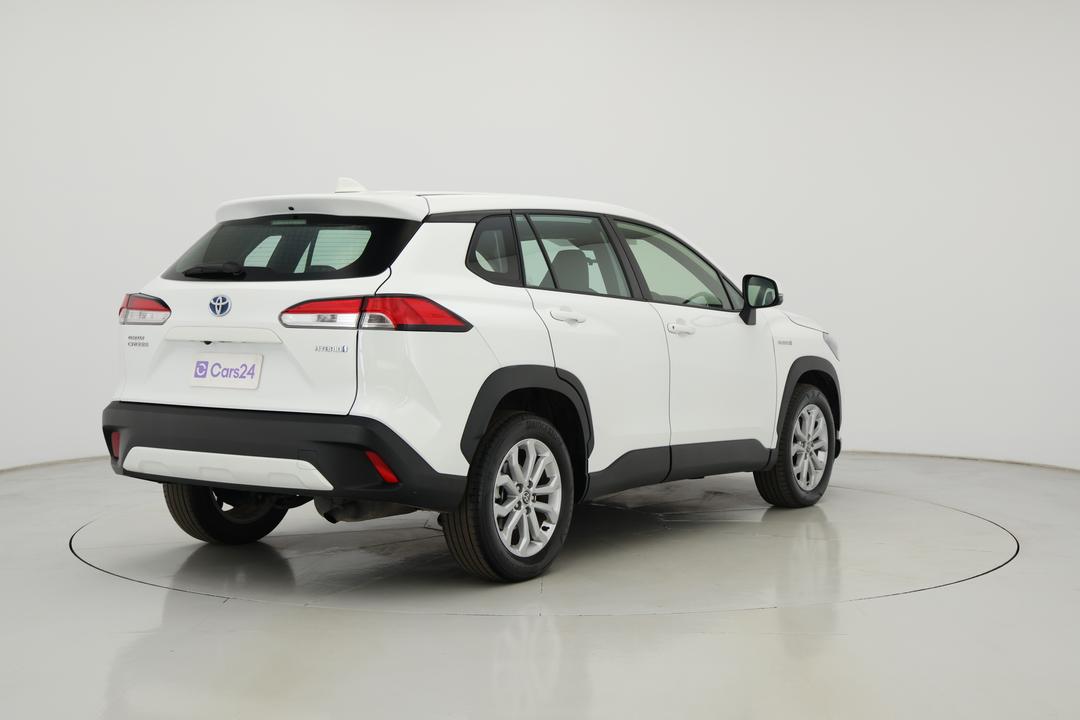 2023 Toyota Corolla Cross Gx 2WD Hybrid, Automatic, 56935 km, Right Back Diagonal (45- Degree) View