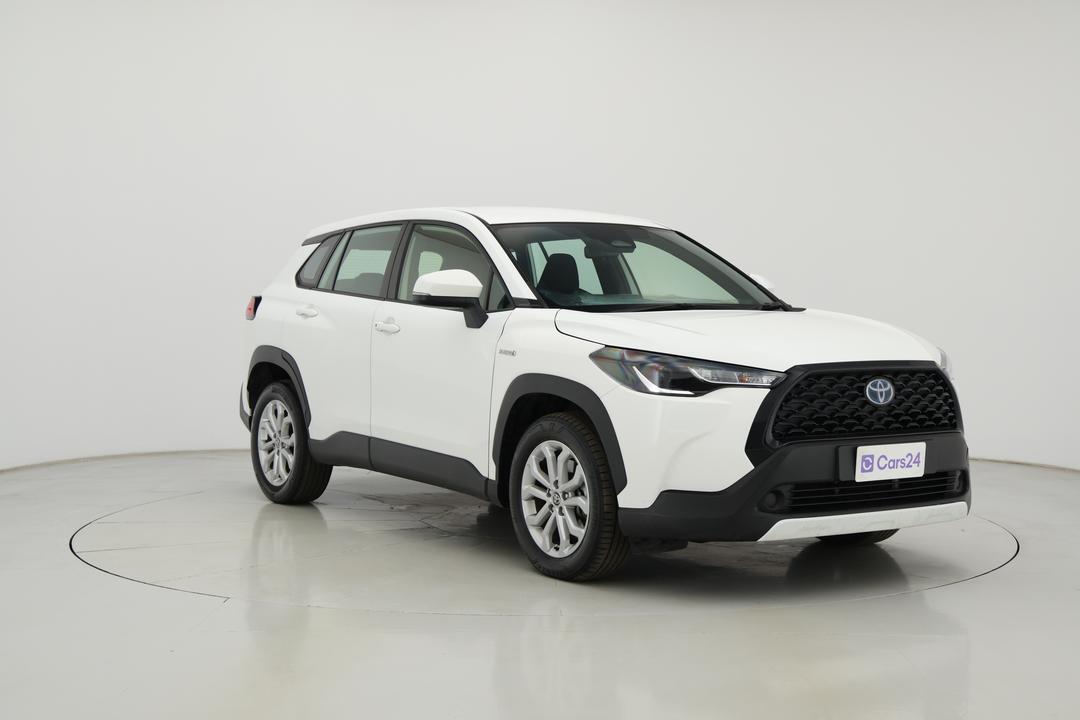 2023 Toyota Corolla Cross Gx 2WD Hybrid, Automatic, 56935 km, Right Front Diagonal (45- Degree) View