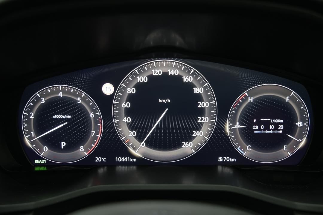 2024 Mazda Cx-60 G40e Gt Hybrid, Automatic, 10441 km, Odometer View