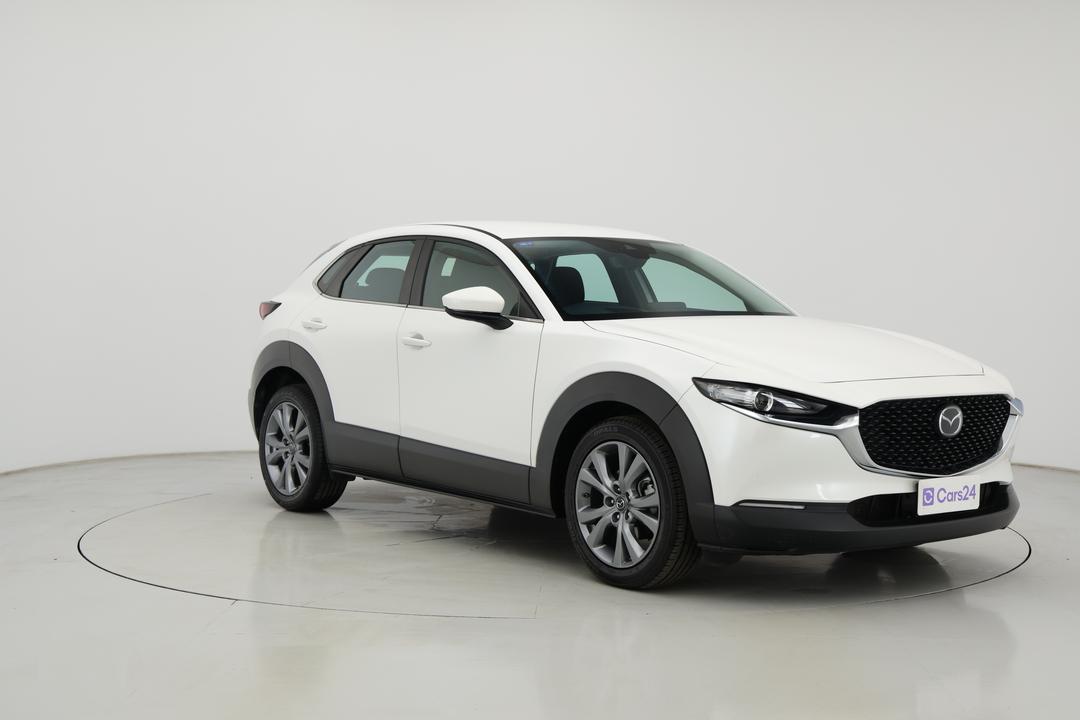 2023 Mazda CX-30 G20 Evolve (FWD), Automatic, 45454 km, Right Front Diagonal (45- Degree) View