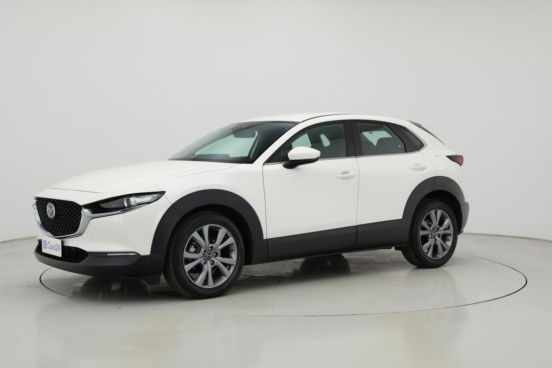 2023 Mazda CX-30 G20 Evolve (FWD), Automatic, 45454 km, Left Front Diagonal (45- Degree) View