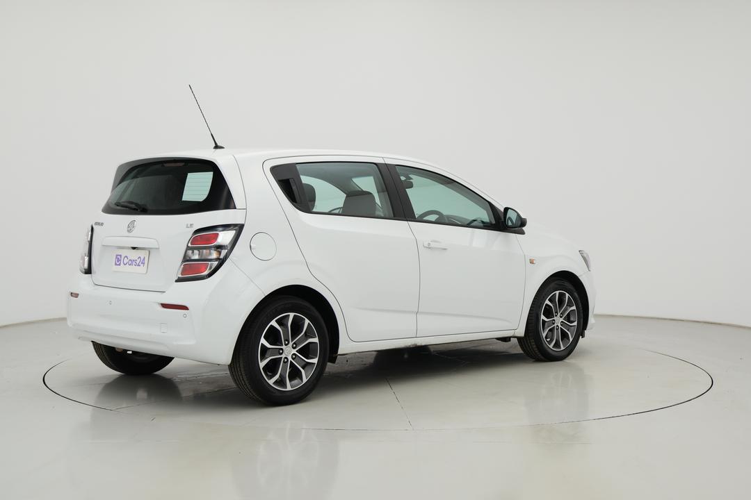 2017 Holden Barina Ls, Automatic, 43226 km, Right Back Diagonal (45- Degree) View
