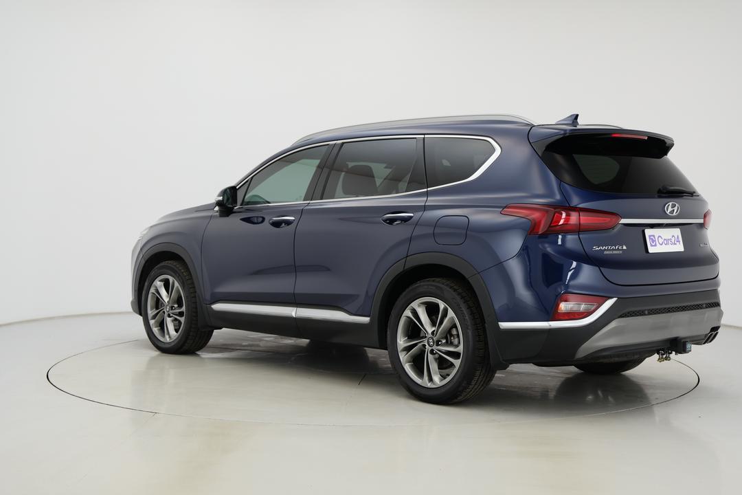 2018 Hyundai Santa Fe Highlander Crdi (4x4), Automatic, 83738 km, Left Back Diagonal (45- Degree) View