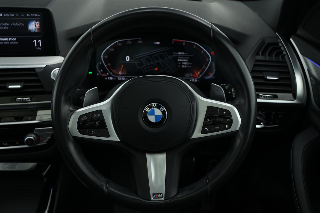 2021 BMW X3 xDrive30i M Sport, Automatic, 28610 km, Steering Wheel Close-up
