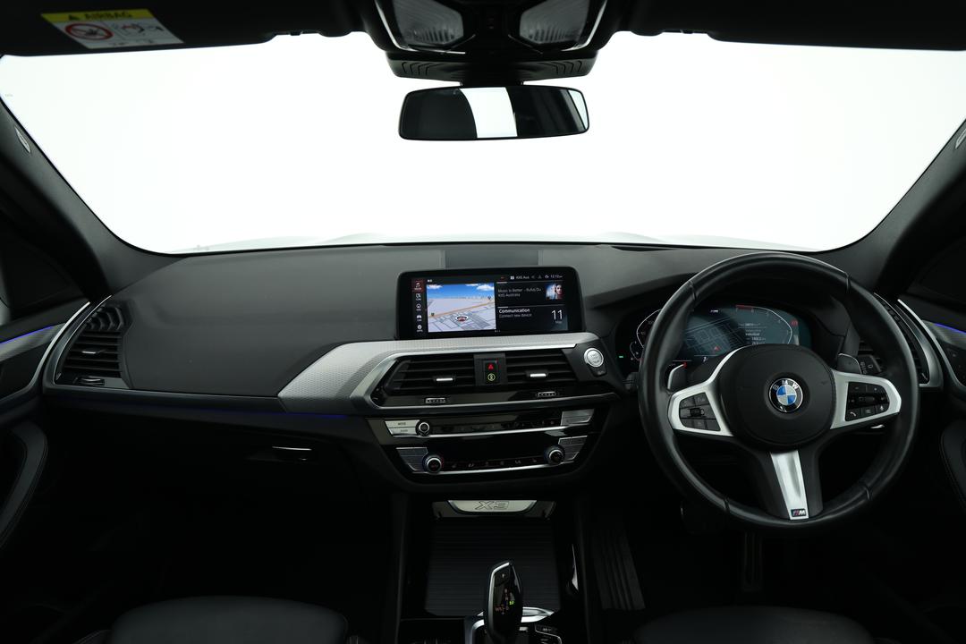 2021 BMW X3 xDrive30i M Sport, Automatic, 28610 km, Dashboard View
