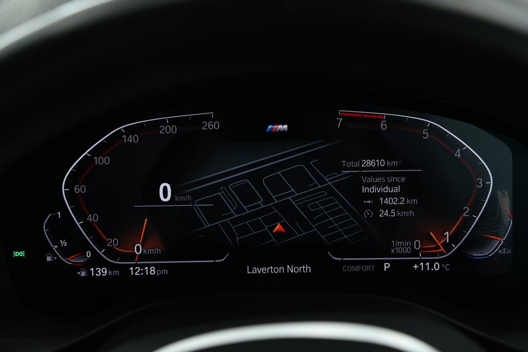 2021 BMW X3 xDrive30i M Sport, Automatic, 28610 km, Odometer View