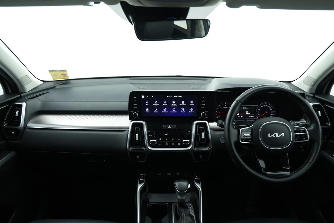 2022 Kia Sorento Sport+ 7 Seat, Automatic, 91595 km, Dashboard View