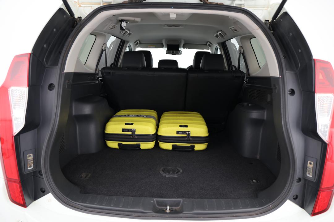 2019 Mitsubishi Pajero Sport Gls (4x4) 5 Seat, Automatic, 100078 km, Boot Inside View with Luggage