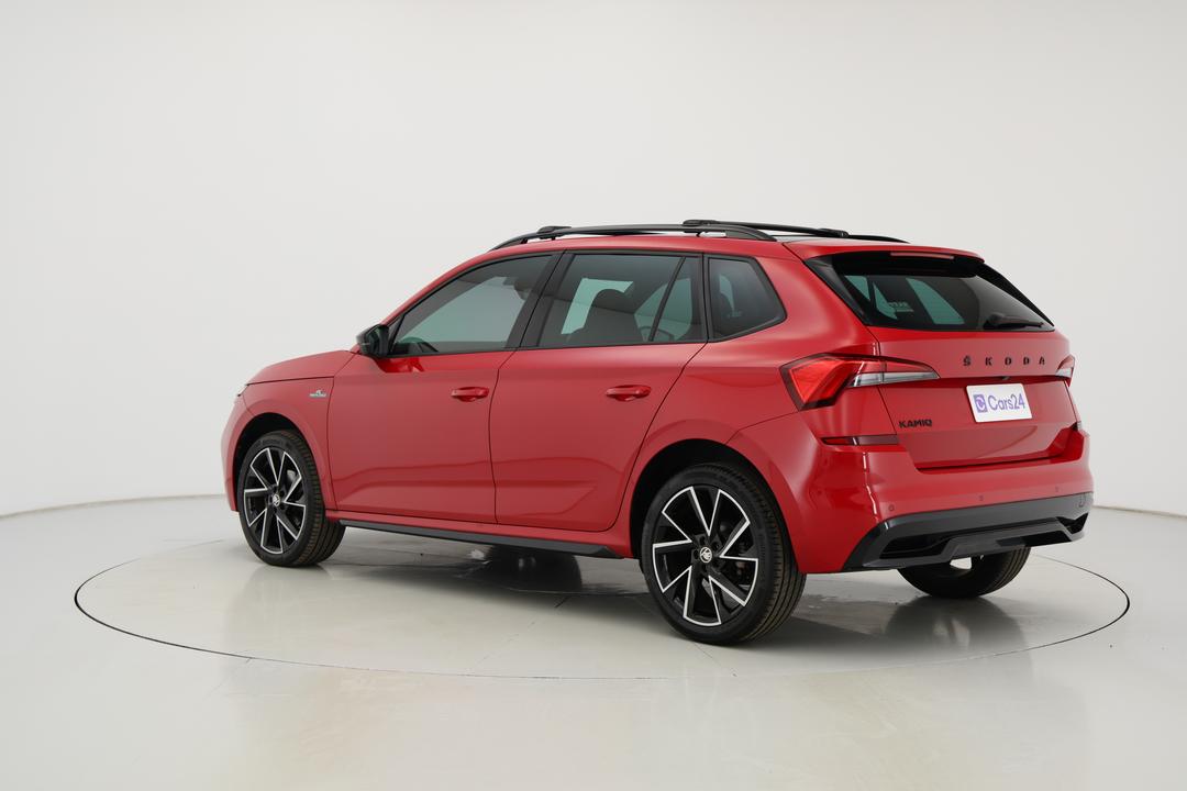 2021 SKODA Kamiq 110tsi Monte Carlo, Automatic, 75019 km, Left Back Diagonal (45- Degree) View