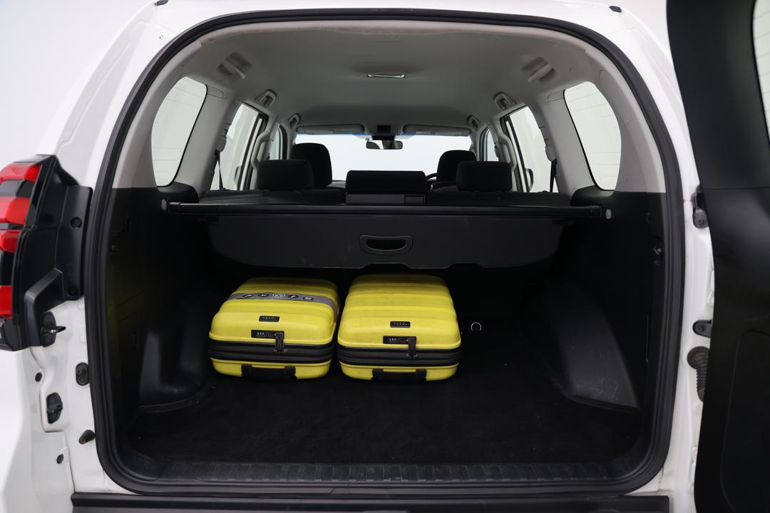 2019 Toyota Landcruiser Prado Gx (4x4), Automatic, 114238 km, Boot Inside View with Luggage