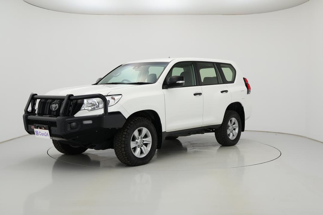 2019 Toyota Landcruiser Prado Gx (4x4), Automatic, 114238 km, Left Front Diagonal (45- Degree) View