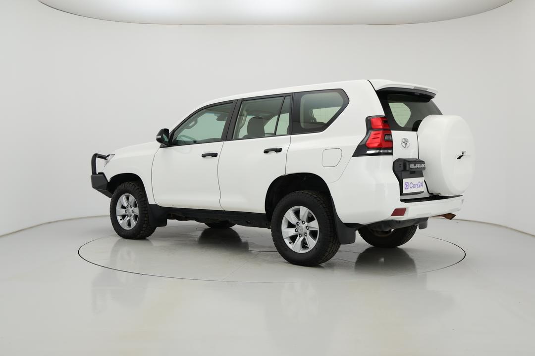 2019 Toyota Landcruiser Prado Gx (4x4), Automatic, 114238 km, Left Back Diagonal (45- Degree) View