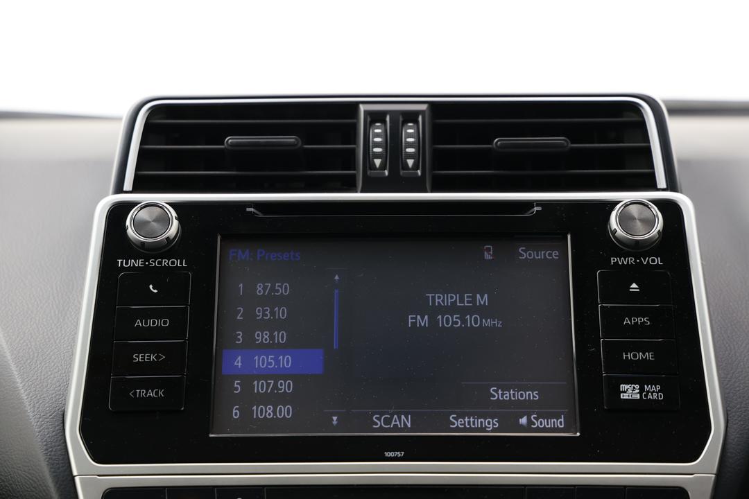 2019 Toyota Landcruiser Prado Gx (4x4), Automatic, 114238 km, Steering Wheel Close-up