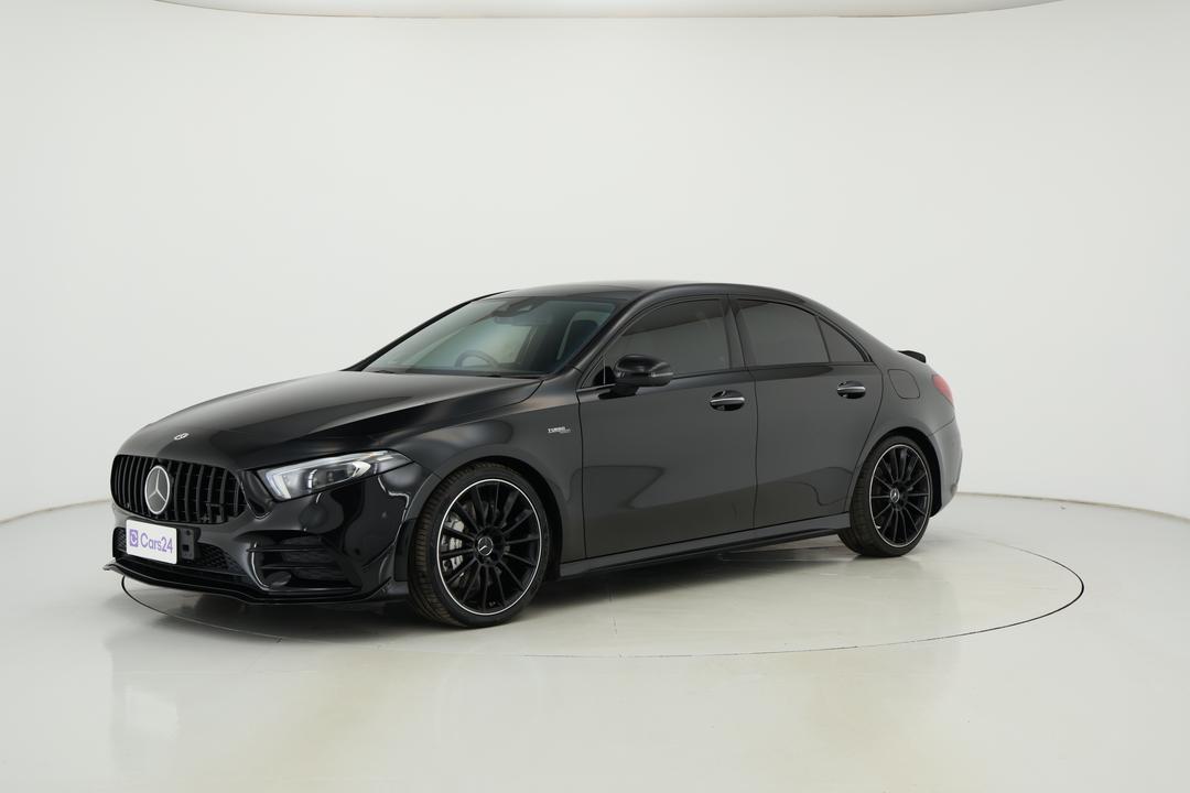2021 Mercedes-amg A35 4matic, Automatic, 55730 km, Left Front Diagonal (45- Degree) View
