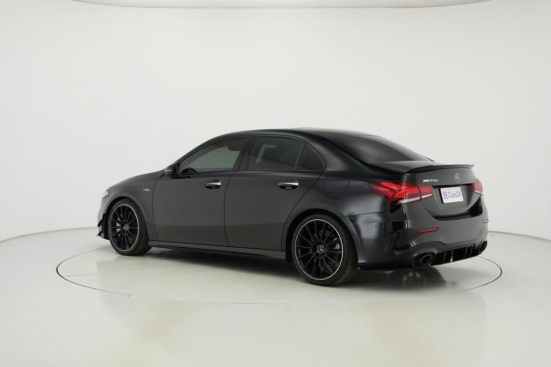 2021 Mercedes-amg A35 4matic, Automatic, 55730 km, Left Back Diagonal (45- Degree) View