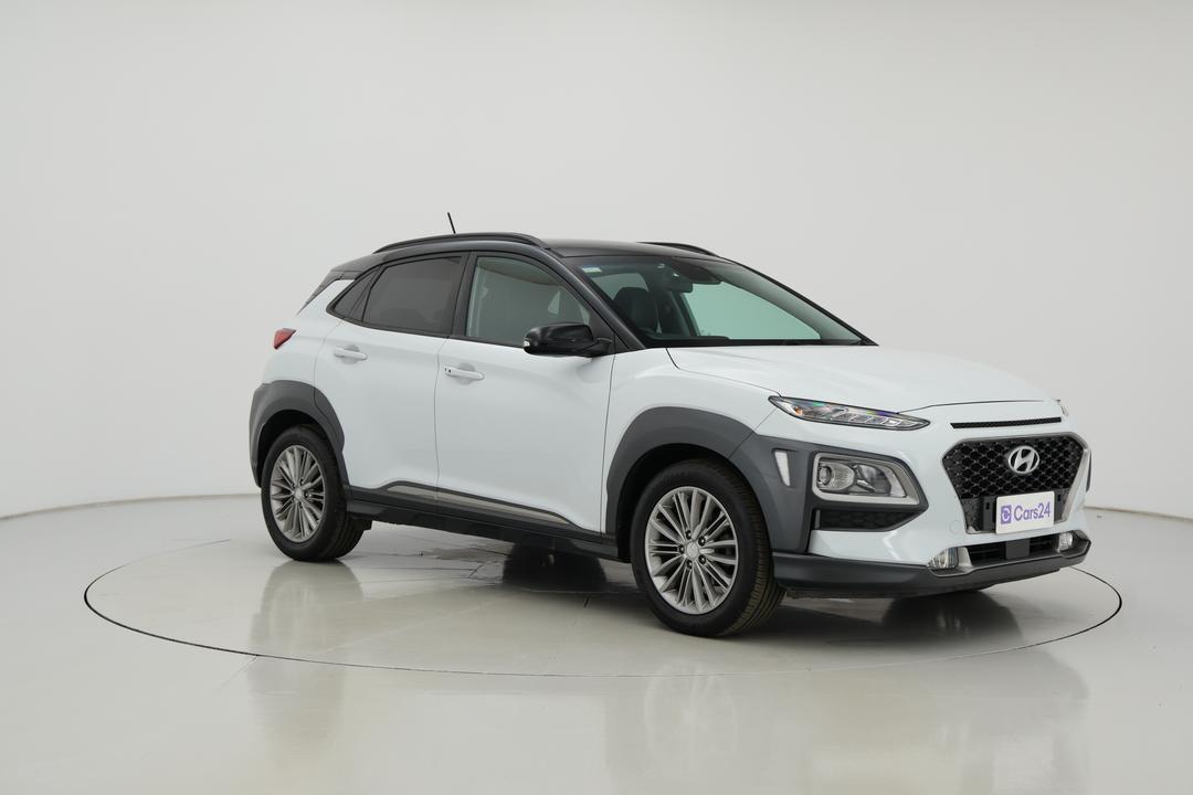 2017 Hyundai Kona Elite (FWD), Automatic, 90091 km, Right Front Diagonal (45- Degree) View